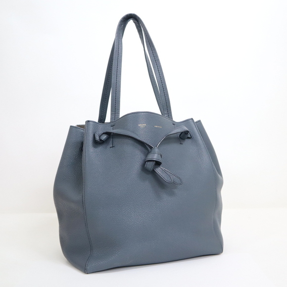 Celine Handbags - Celine Hippo Phantom Small Tote Bag Black